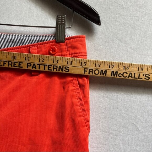 Cambio orange cotton cuffed trouser pants Sz 6 - Picture 11 of 11